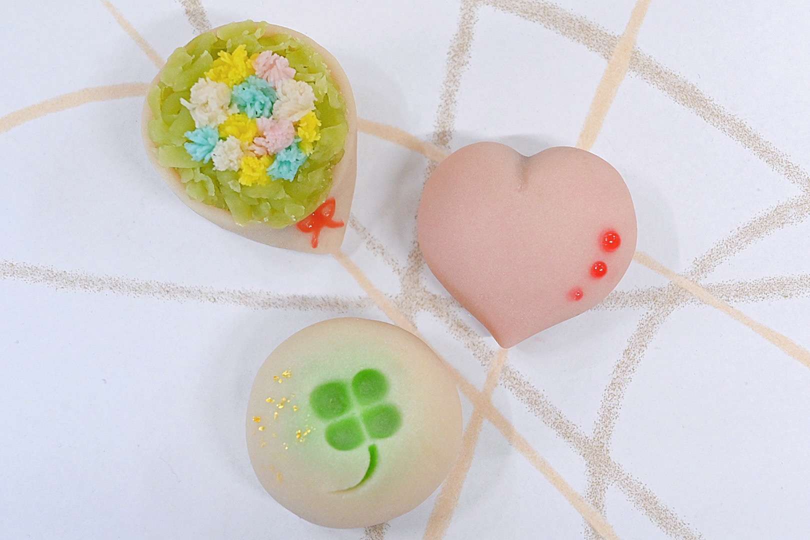 バレンタイン上生菓子販売開始しました